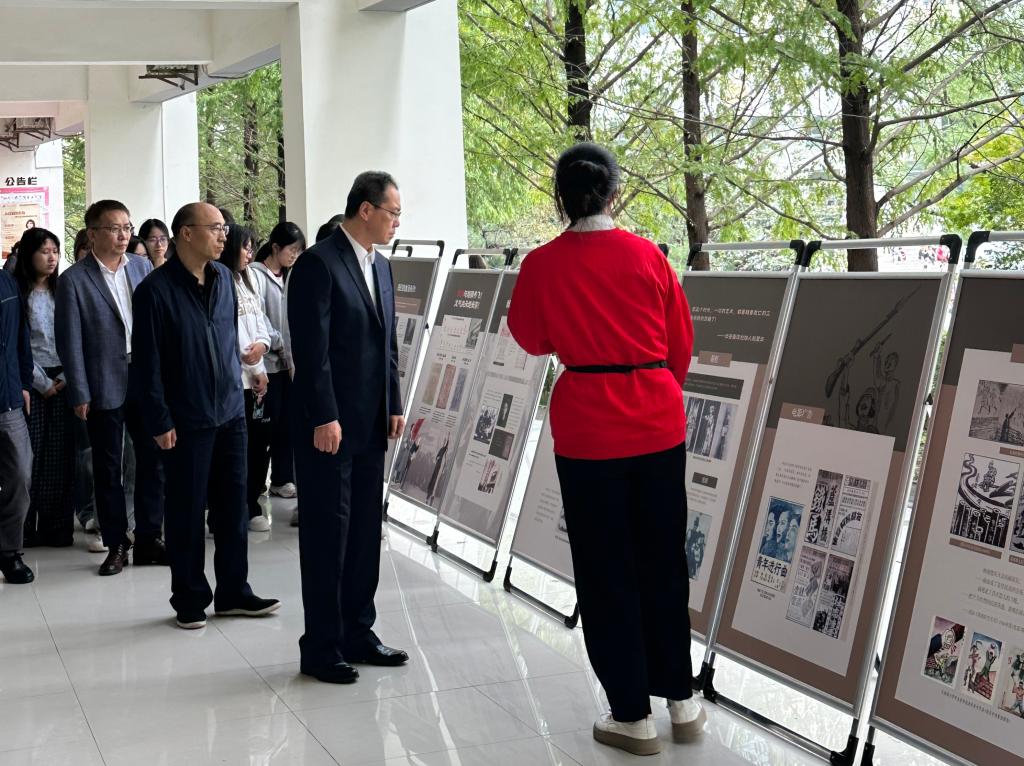 歷史的回響·勝利的起點——校館聯(lián)辦抗戰(zhàn)勝利80周年主題展覽